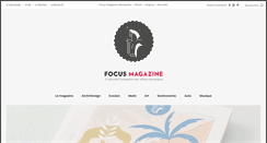 Desktop Screenshot of focus-magazine.com